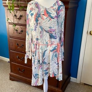 Apena brand tropical dress. Size M